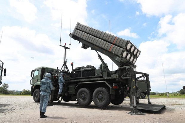 The ground-based system has also been integrated into the RSAF's networked Island Air Defence System. (Photo: The Straits Times)