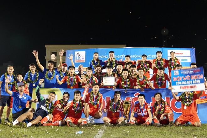 U21 Viettel giành chức vô địch Giải U21 quốc gia 2020. Ảnh: Báo Thanh niên
