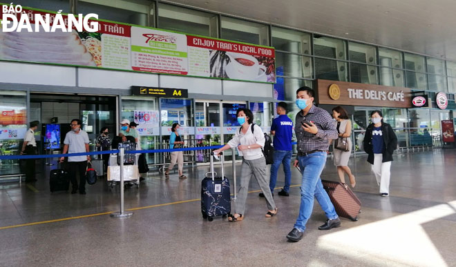 Cảng hàng không quốc tế Đà Nẵng dự kiến đáp ứng 30 triệu khách/năm vào năm 2030. Ảnh: THU HÀ