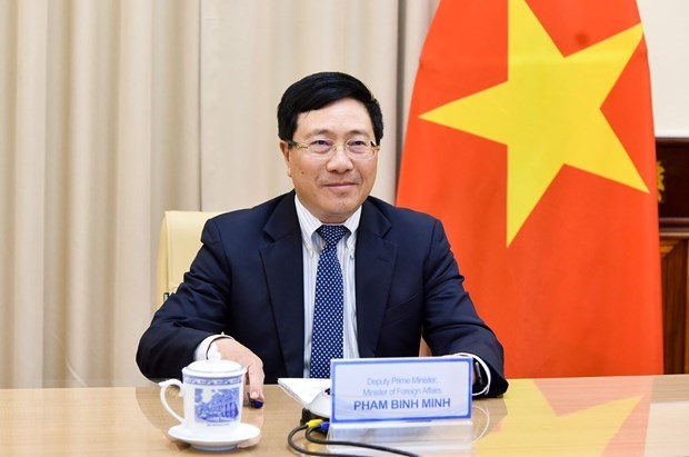 Deputy Prime Minister and Foreign Minister Pham Binh Minh (Source: VNA)