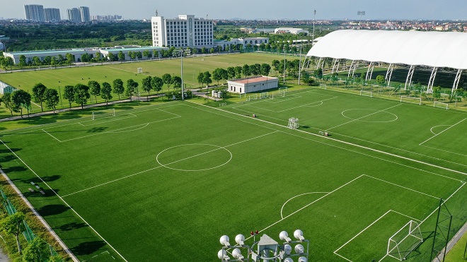 PVF sơ hữu cơ sở vật chất hiện đại cùng bộ máy chuyên môn, vận hành được Liên đoàn Bóng đá châu Á AFC công nhận là một trong ba học viện đầu tiên đạt chứng nhận học viện bóng đá 3 sao.