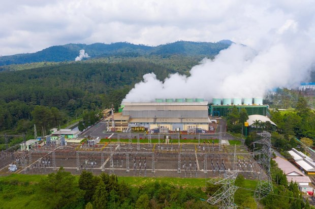 Indonesia's oldest geothermal power plant (PLTP), the Kamojang plant in West Java (Source: https://www.thejakartapost.com/)