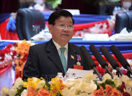 Lãnh đạo Việt Nam điện chúc mừng Tổng Bí thư Đảng NDCM Lào