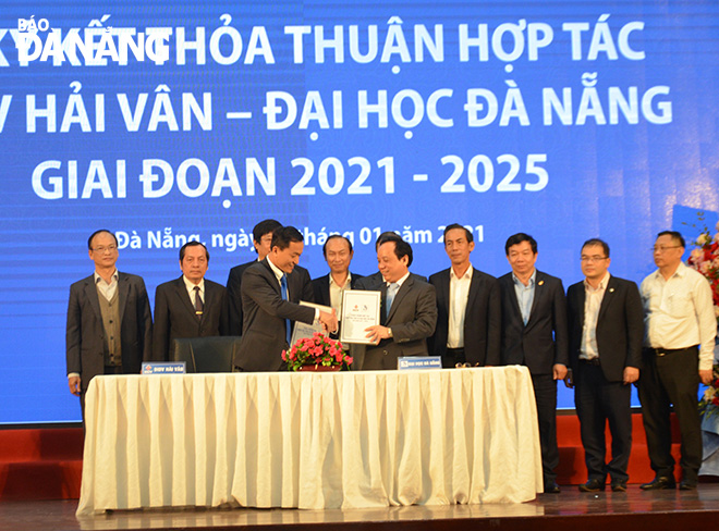 Đại học Đà Nẵng và BIDV Hải Vân ký kết thỏa thuận hợp tác giai đoạn 2021-2025