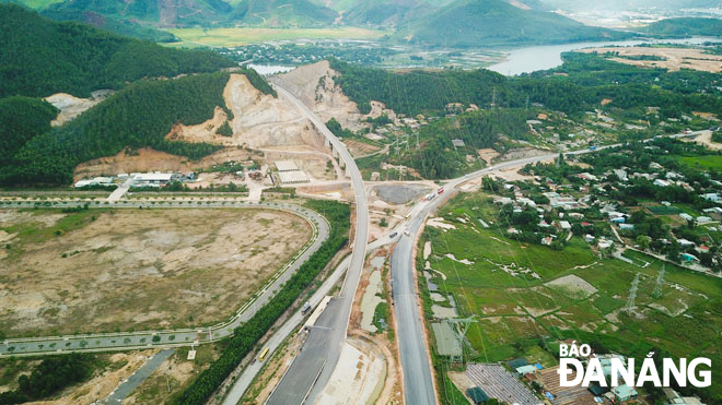 A corner of the site already planned for the development of four urban areas in the western part of the city