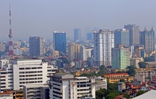 Apartment buildings in Ha Noi - Illustrative image. (Photo: VNA)