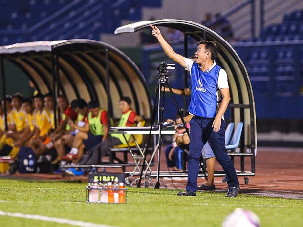 Huấn luyện viên Phan Thanh Hùng được kỳ vọng xây dựng một đế chế ở với câu lạc bộ Bình Dương. (Ảnh: Thien Long Tournament 2020 - Cúp Masu)
