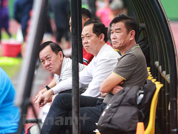 Huấn luyện viên Phan Thanh Hùng được nhiều câu lạc bộ ở V-League săn đón, nhưng cuối cùng ông chọn Bình Dương làm nơi gắn bó sau khi rời Quảng Ninh. (Ảnh: CLB Bình Dương)