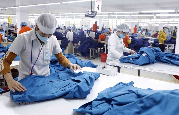 A garment factory in Viet Nam (Photo: VNA) 