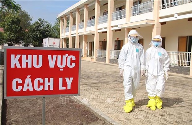 Staff at a concentrated quarantine site in Viet Nam (Photo: VNA)