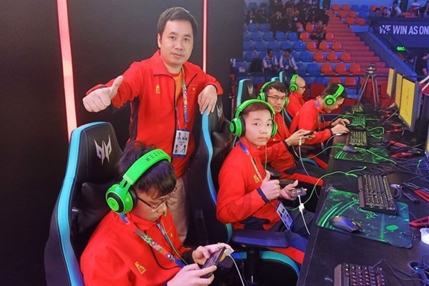 Viet Nam's e-sport team (Photo: oneesports.gg)