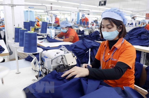 Viet Nam’s garment-textile sector sets a target of 39 billion USD in export revenue this year (Photo: VNA)