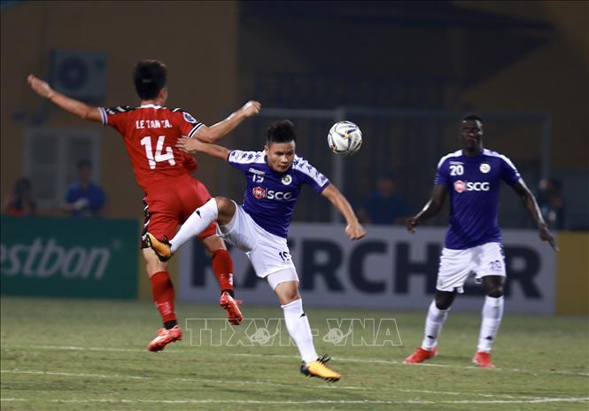 Hà Nội FC được trở về sân nhà Hàng Đẫy tiếp đón Bình Dương ở vòng 2 V-League 2021. Ảnh: TTXVN