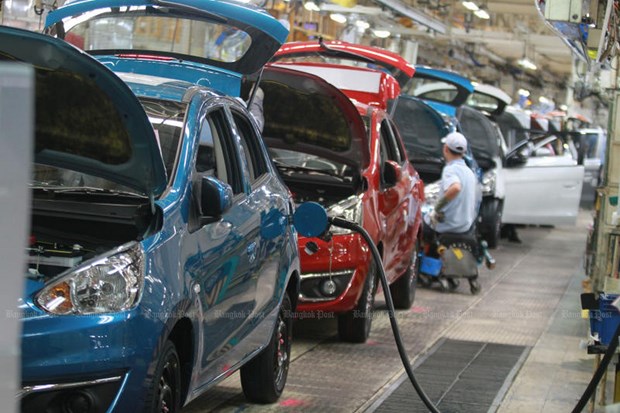 Domestic car sales in Thailand may drop 5.3 percent this year. (Photo: Bangkok Post)
