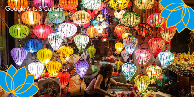 Hoi An lantern festival (Photo: Google Arts & Culture) 