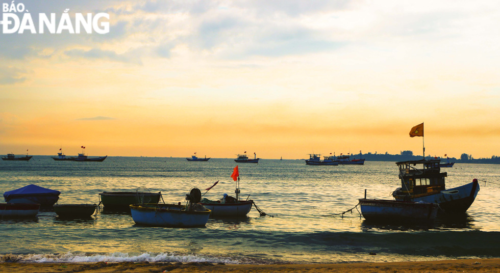 Trong số các tàu thuyền của Quảng Ngãi thường xuyên khai thác ở ngư trường Hoàng Sa, có không dưới 100 chiếc của ngư dân thôn Châu Thuận Biển.