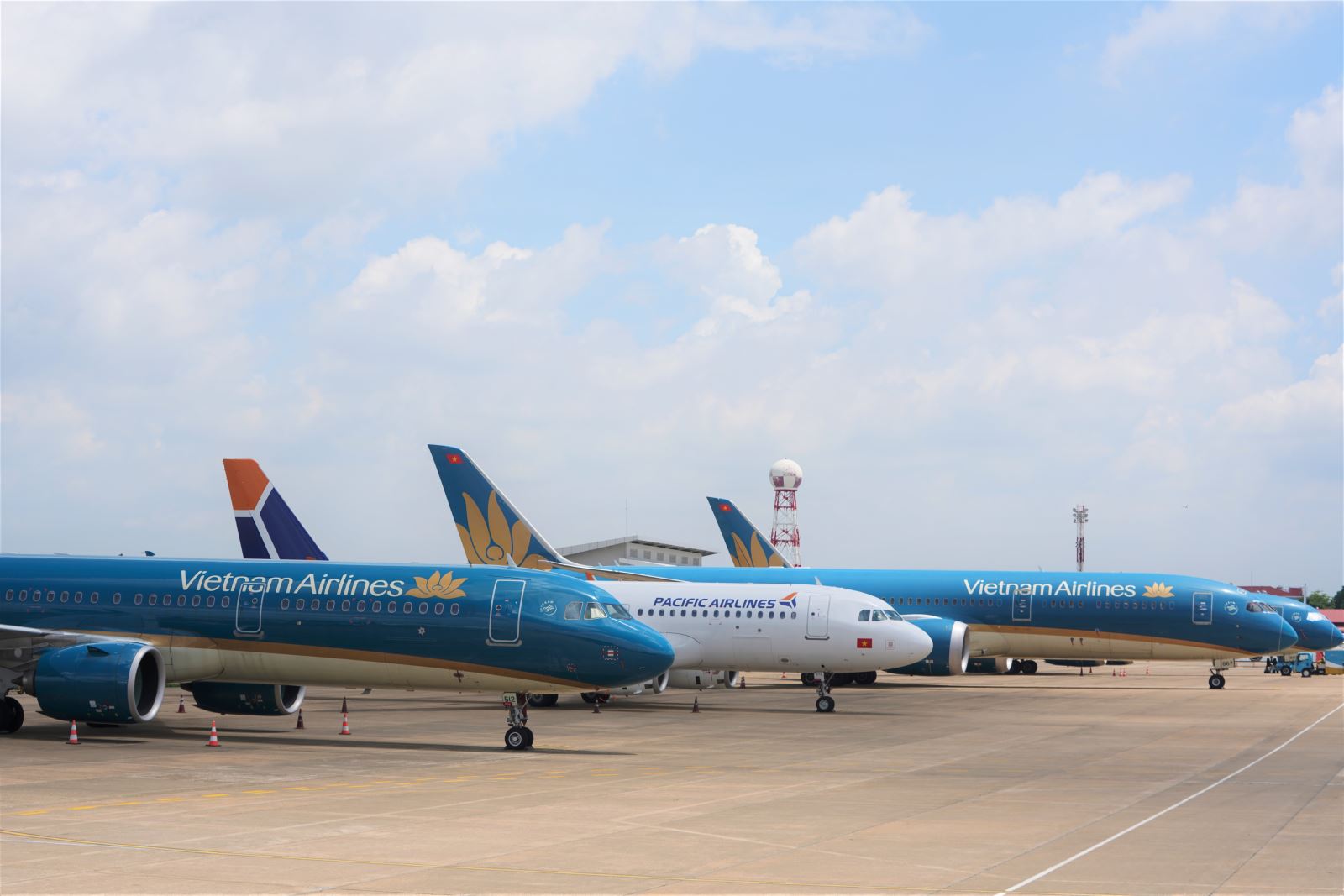 Đội máy bay của Vietnam Airlines.