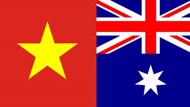 National flags of Viet Nam and Australia (Source: Vietnam-briefing.com)