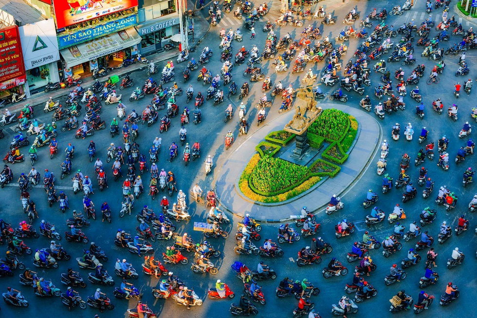  Bustling street vibe 