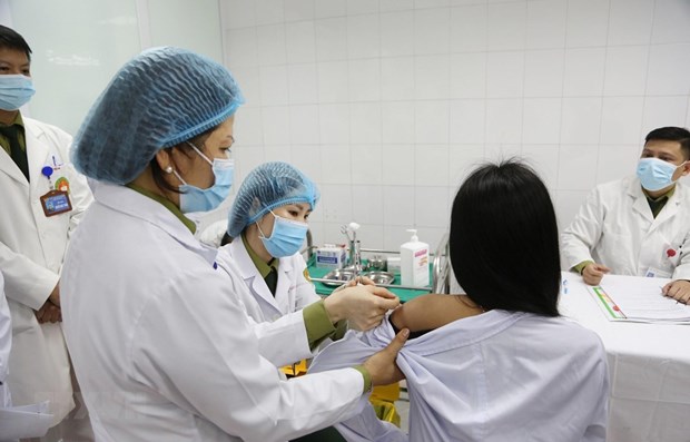 Astra Zeneca COVID-19 vaccine is licensed in Vietnam. - Illustrative image (Photo: VNA)