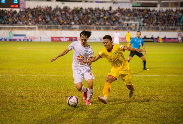 Trận đấu giữa Hoàng Anh Gia Lai-Bình Định trên sân Pleiku dự kiến diễn ra chiều 31-1 được hoãn lại. (Ảnh: CLB HAGL)