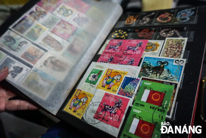 She has an incredible collection of zodiac stamps which have been bought at both home and abroad