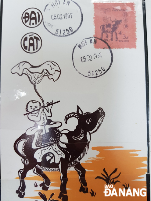 Another buffalo stamp collected by Mrs Thanh in 1997