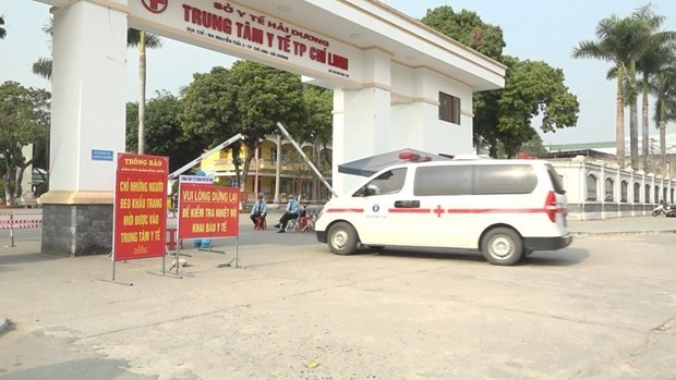 A field hospital in Hai Duong province  (Photo: VNA) 