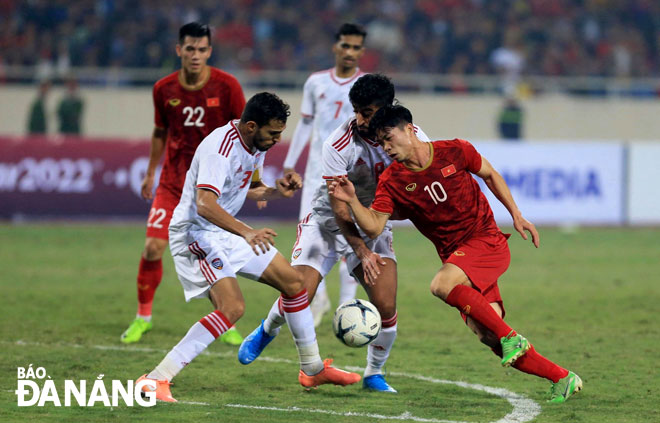 Đội tuyển Việt Nam thi đấu tập trung tại vòng loại World Cup