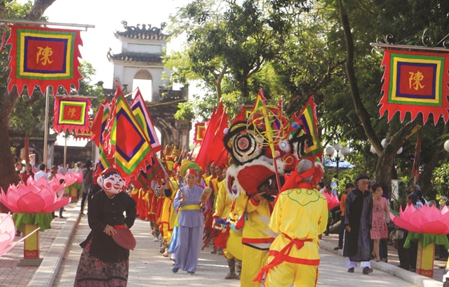 Part of the Trần Thương Temple Festival in the northern province of Hà Nam. Many festive and cultural activities nationwide to celebrate Tết (Lunar New Year) holiday will be suspended due to the COVID-19 pandemic VNA/VNS Photo Đại Nghĩa