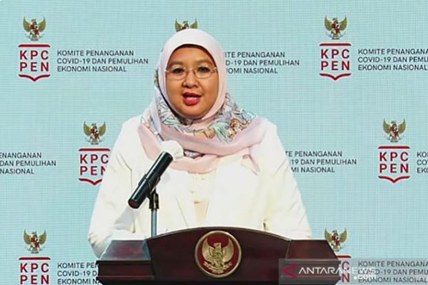 Siti Nadia Tarmidzi, spokesperson of the Indonesian Health Ministry for COVID-19 vaccination (Photo: Antara)