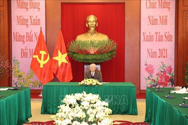Vietnamese Party General Secretary and State President Nguyen Phu Trong (Photo: VNA)