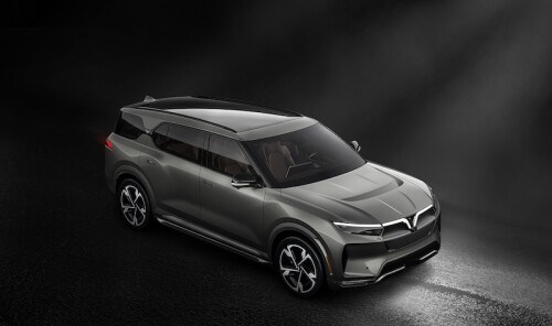 A computer-rendered image of VinFast VF33, an SUV in segment E, is expected to reach US consumers in Q2/2022. (Photo VinFast)