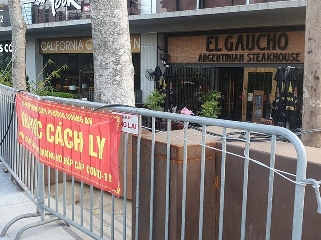 The Somerset West Point Hotel in Ha Noi’s Tay Ho District where a Japanese man died on Saturday