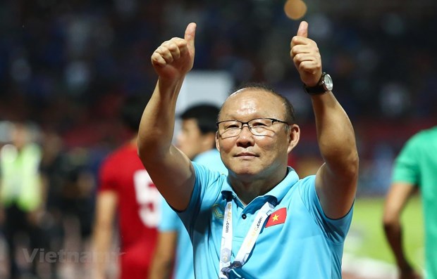 Head coach of the national men’s football team Park Hang-seo (Photo: VNA)