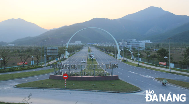 The Da Nang Hi-tech Park is aiming to reach the goal of developing into the “nucleus” of the city’s northwestern region, and serving as a drive of the city's science and technology development.