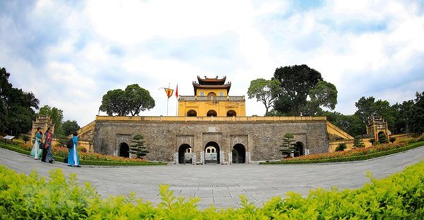 Bac Mon (northern gate) - one of the gates of the Thang Long Imperial Citadel (Photo: VNA)