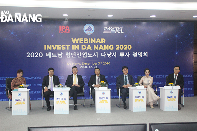 The ‘Invest in Da Nang’ webninar targeting South Korean investors took place on 3 December, 2020