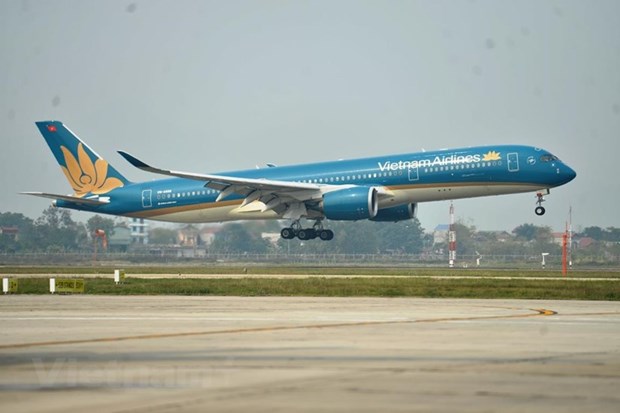 Vietnam Airlines will become the first to restart flights to the Van Don airport since the local COVID-19 outbreak began (Photo: VNA)