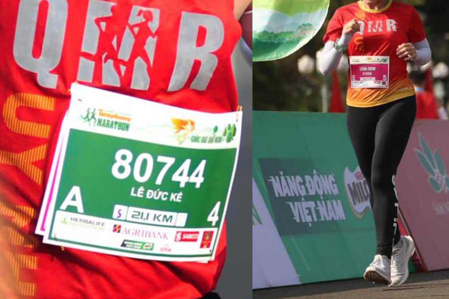 Tráo đổi số áo để VĐV nam chạy thay, nữ VĐV bị tước huy chương vô địch Tiền Phong Marathon 2021