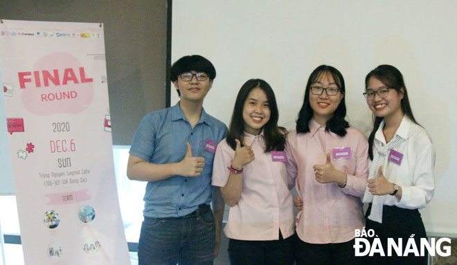 The team won the top prize in the Hult Prize at UFLS competition for their cricket powder-made food production project