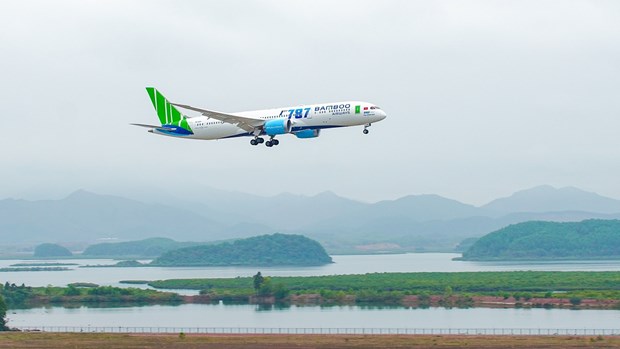 Aircraft of Bamboo Airways (Photo: VNA)