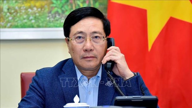 Deputy Prime Minister and Minister of Foreign Affairs Pham Binh Minh (Photo: VNA)