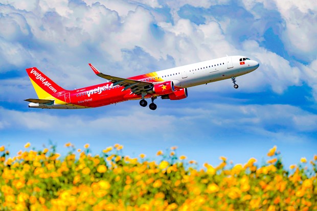 A Vietjet flight (Photo: Vietjet)