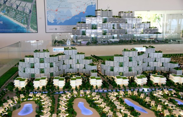 A model of five-star resort in Binh Thuan (Source: VNA)