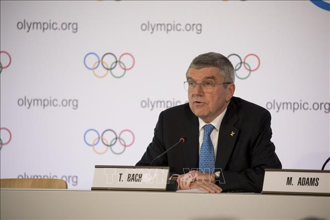 Chủ tịch IOC Thomas Bach. Ảnh: THX/TTXVN