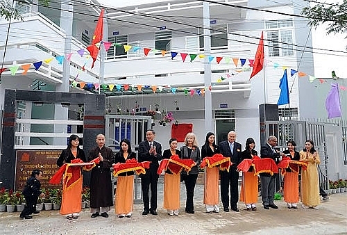 The ribbon cutting ceremony for the inauguration of the city’s Detoxification and Rehabilitation Centre on 20 February 2014