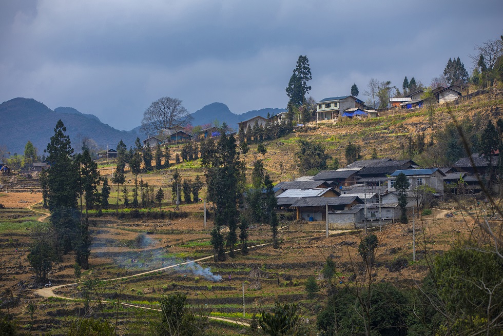 A corner of Lao Xa Village