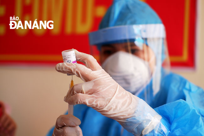 The preservation of the vaccine doses meets the standards set by Vietnamese Ministry of Health on the storage of vaccines for immunisation activities.