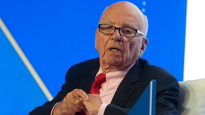 Rupert Murdoch - người đứng đầu tổ hợp truyền thông News Corporation. Ảnh: Getty Images